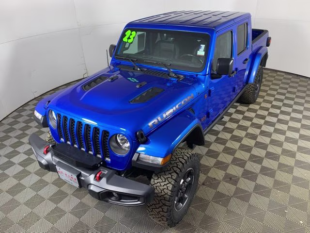2023 Hydro Blue Pearlcoat Jeep Gladiator Rubicon 4X4 Truck