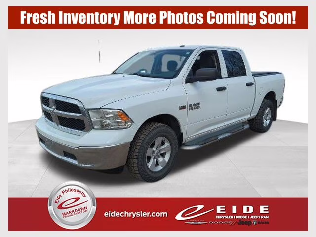 2015 Bright White Clearcoat Ram 1500 Tradesman 4X4 Truck