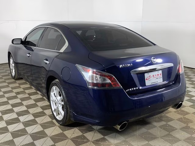2012 Navy Blue Metallic Nissan Maxima 3.5 S FWD Sedan