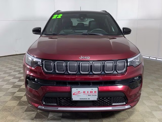 2022 Velvet Red Pearlcoat Jeep Compass High Altitude 4X4 SUV