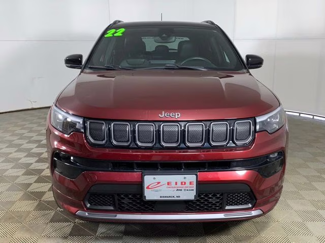 2022 Velvet Red Pearlcoat Jeep Compass High Altitude 4X4 SUV