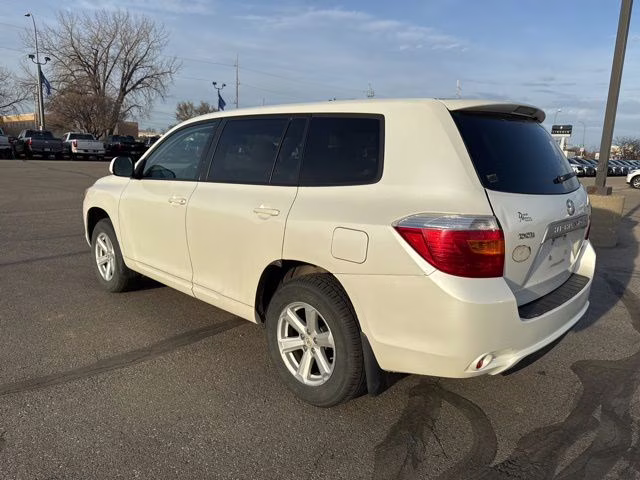 2008 Blizzard Pearl Toyota Highlander Base 4X4 SUV