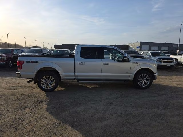 2016 Ingot Silver Metallic Ford F-150 Lariat 4X4 Truck