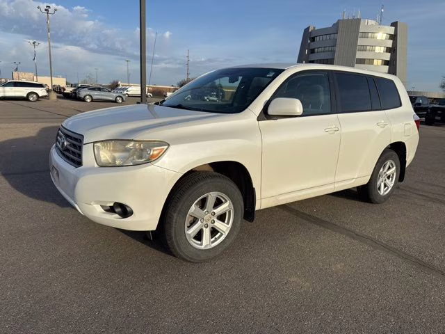 2008 Blizzard Pearl Toyota Highlander Base 4X4 SUV