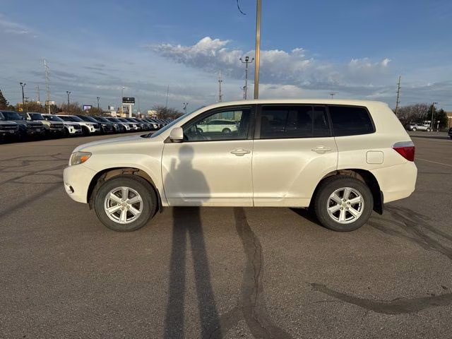 2008 Blizzard Pearl Toyota Highlander Base 4X4 SUV