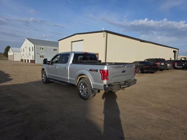 2016 Ingot Silver Metallic Ford F-150 Lariat 4X4 Truck
