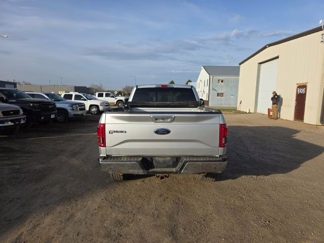 2016 Ingot Silver Metallic Ford F-150 Lariat 4X4 Truck