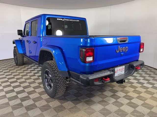 2023 Hydro Blue Pearlcoat Jeep Gladiator Rubicon 4X4 Truck