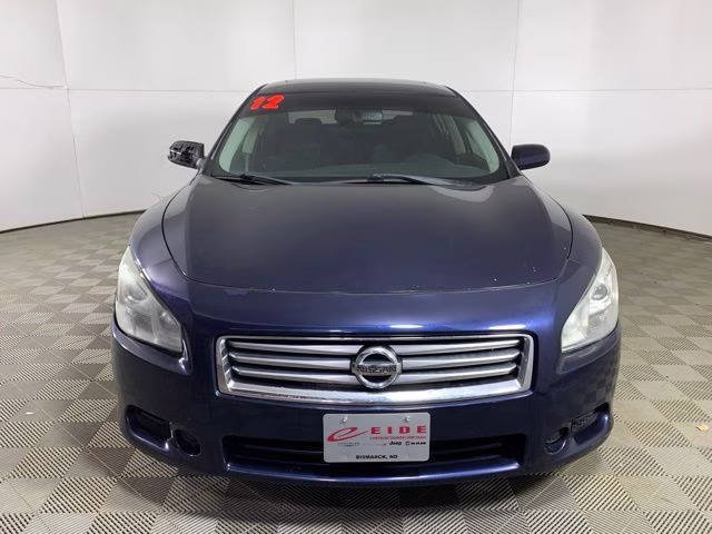 2012 Navy Blue Metallic Nissan Maxima 3.5 S FWD Sedan