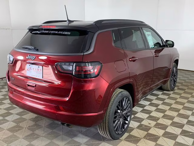 2022 Velvet Red Pearlcoat Jeep Compass High Altitude 4X4 SUV