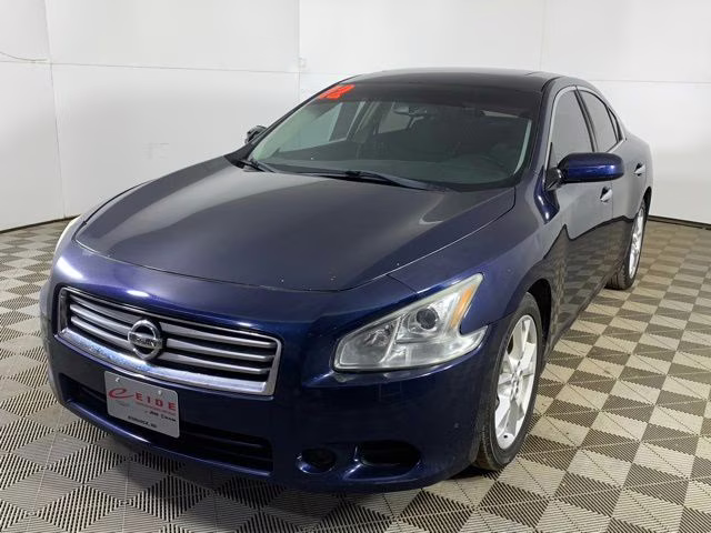 2012 Navy Blue Metallic Nissan Maxima 3.5 S FWD Sedan