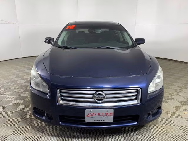 2012 Navy Blue Metallic Nissan Maxima 3.5 S FWD Sedan