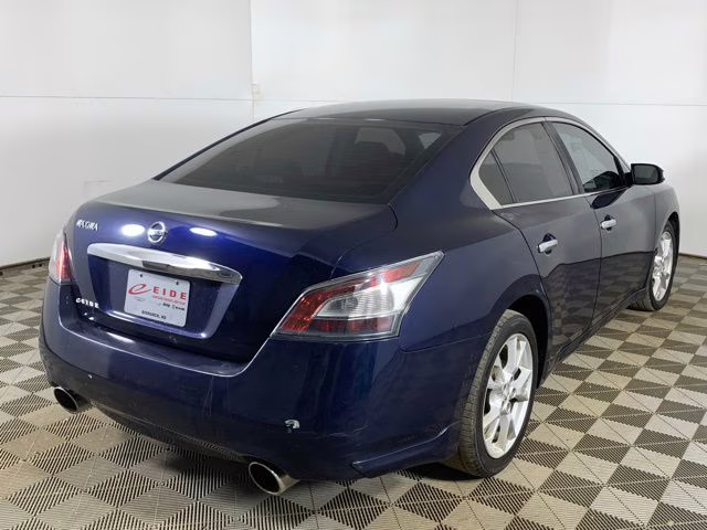 2012 Navy Blue Metallic Nissan Maxima 3.5 S FWD Sedan