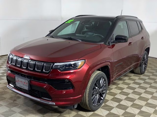 2022 Velvet Red Pearlcoat Jeep Compass High Altitude 4X4 SUV