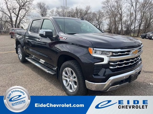 2024 Dark Ash Metallic Chevrolet Silverado 1500 LTZ 4X4 Truck