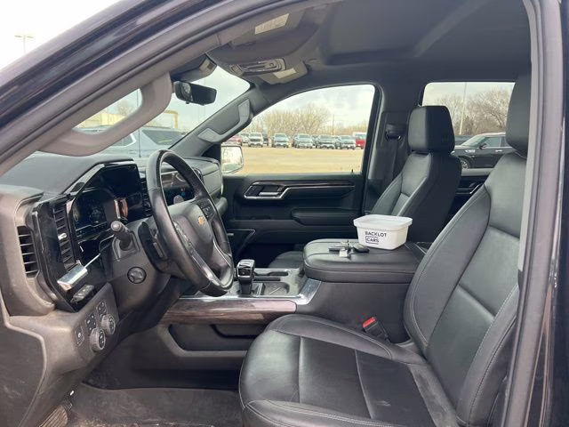 2024 Dark Ash Metallic Chevrolet Silverado 1500 LTZ 4X4 Truck