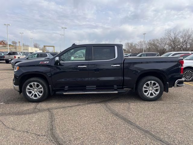 2024 Dark Ash Metallic Chevrolet Silverado 1500 LTZ 4X4 Truck