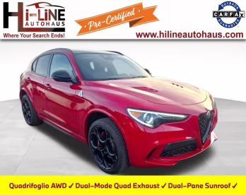 2023 Alfa Rosso Alfa Romeo Stelvio Quadrifoglio AWD SUV