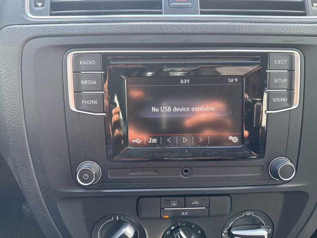 2017 Pure White Volkswagen Jetta 1.4T S FWD Sedan