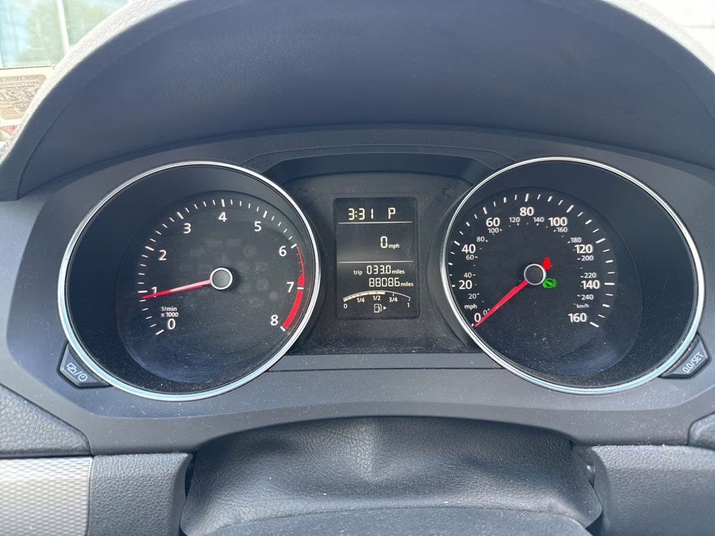 2017 Pure White Volkswagen Jetta 1.4T S FWD Sedan