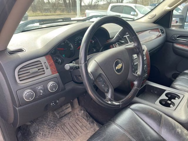 2009 Silver Chevrolet Silverado 2500HD LTZ 4X4 Truck