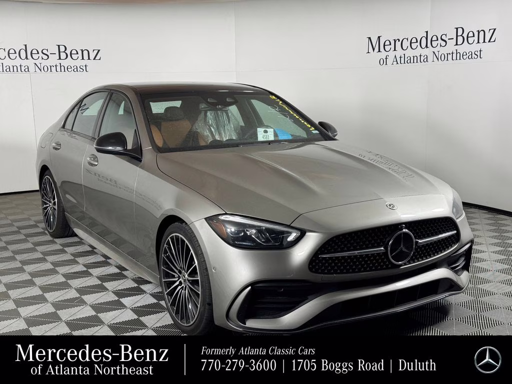 2024 Mojave Silver Metallic Mercedes-Benz C-Class C 300 RWD Sedan