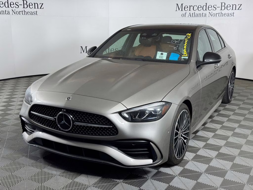 2024 Mojave Silver Metallic Mercedes-Benz C-Class C 300 RWD Sedan