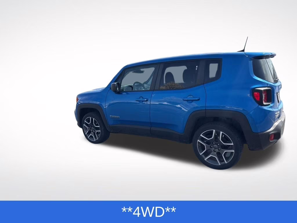 2020 Brilliant Blue Metallic Clear Coat Jeep Renegade Sport 4X4 SUV