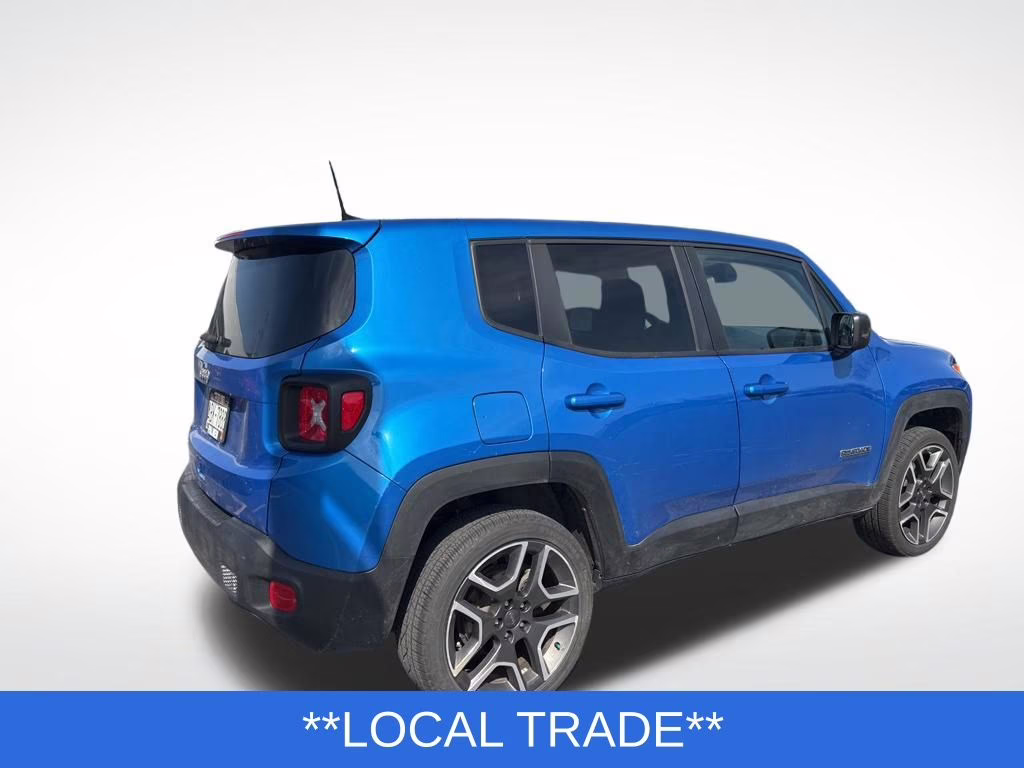 2020 Brilliant Blue Metallic Clear Coat Jeep Renegade Sport 4X4 SUV