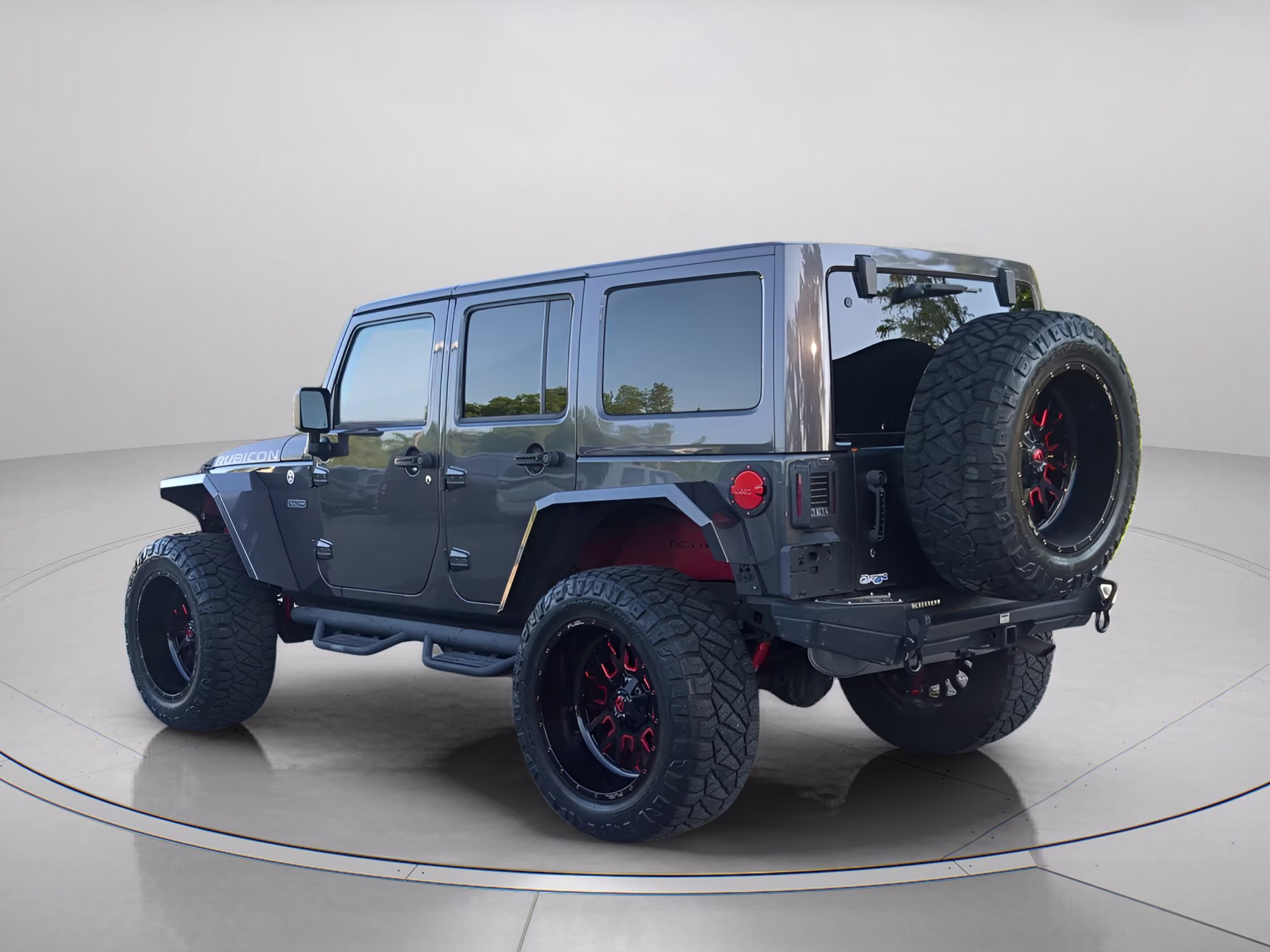 2018 Granite Crystal Metallic Clearcoat Jeep Wrangler JK Unlimited Rubicon Recon 4X4 Convertible