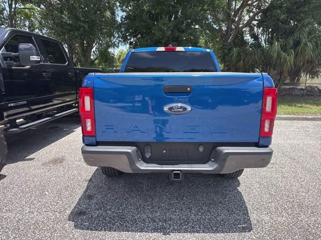 2020 Lightning Blue Metallic Ford Ranger XLT Crew Cab Pickup RWD Truck