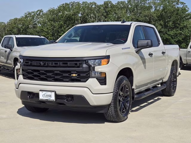 2026 White Sands Chevrolet Silverado 1500 Custom RWD Truck