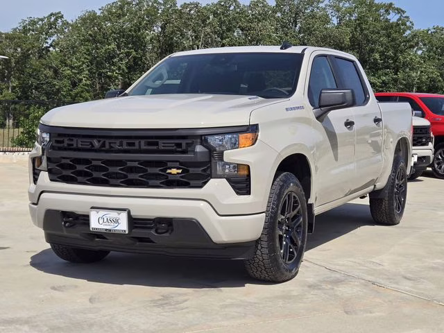 2026 White Sands Chevrolet Silverado 1500 Custom RWD Truck