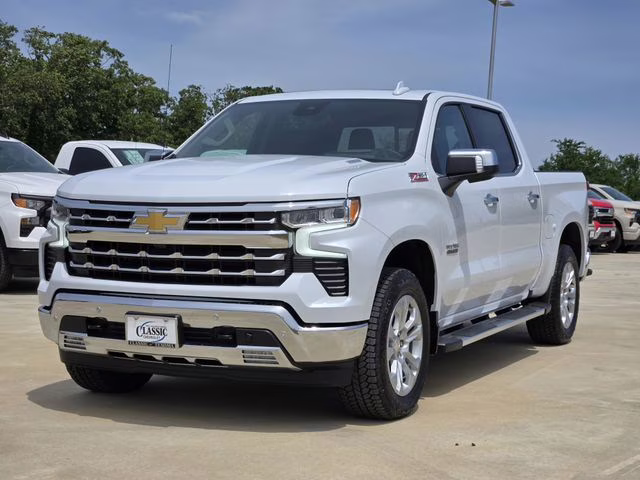 2026 Polar White Tricoat Chevrolet Silverado 1500 LTZ 4X4 Truck