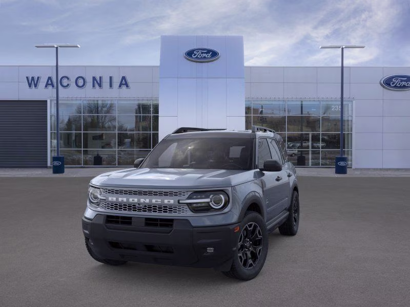 2026 Azure Gray Metallic Tri-Coat Ford Bronco Sport Outer Banks 4X4 SUV