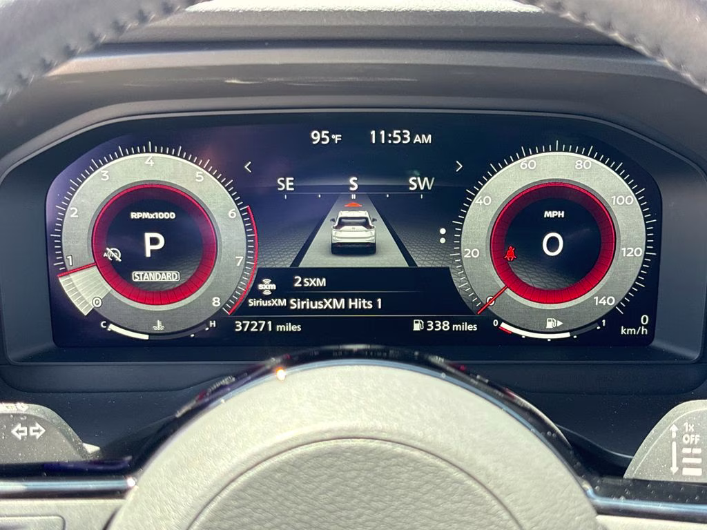 2024 Everest White Pearl/Super Black Nissan Rogue Platinum FWD SUV