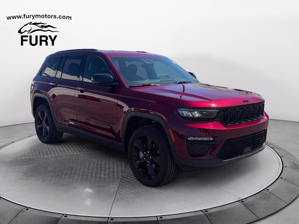 2025 Velvet Red Pearlcoat Jeep Grand Cherokee Limited 4X4 SUV