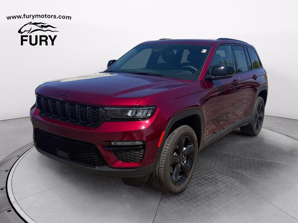 2025 Velvet Red Pearlcoat Jeep Grand Cherokee Limited 4X4 SUV