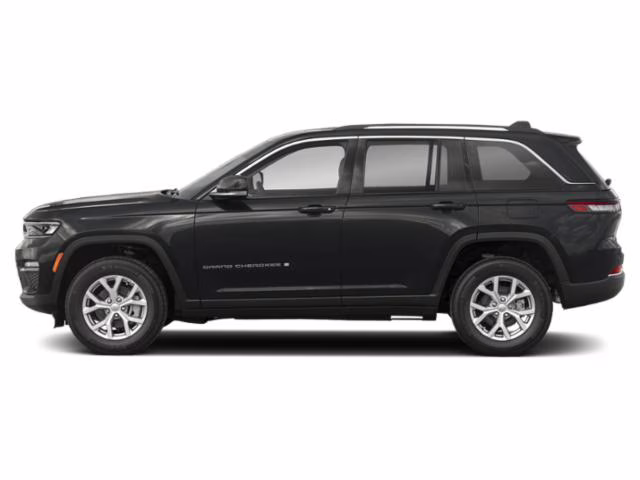 2024 Diamond Black Crystal Pearlcoat Jeep Grand Cherokee Overland 4X4 SUV