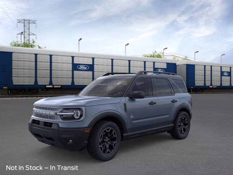 2026 Azure Gray Metallic Tri-Coat Ford Bronco Sport Outer Banks 4X4 SUV