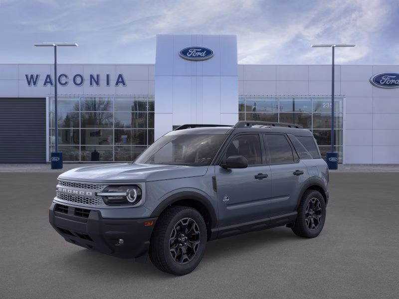 2026 Azure Gray Metallic Tri-Coat Ford Bronco Sport Outer Banks 4X4 SUV