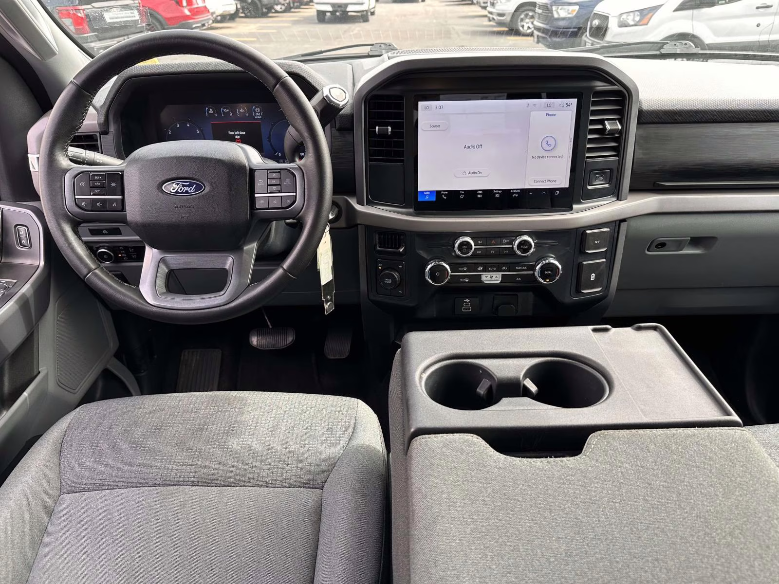 2025 Iconic Silver Metallic Ford F-150 XLT 4WD SuperCrew 5.5' Box 4X4 Truck