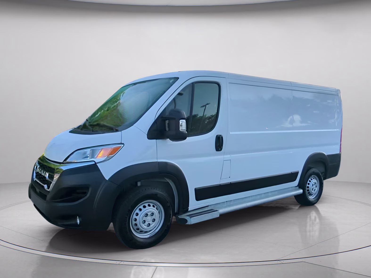 2025 Bright White Clearcoat Ram ProMaster Cargo Van Tradesman FWD Van