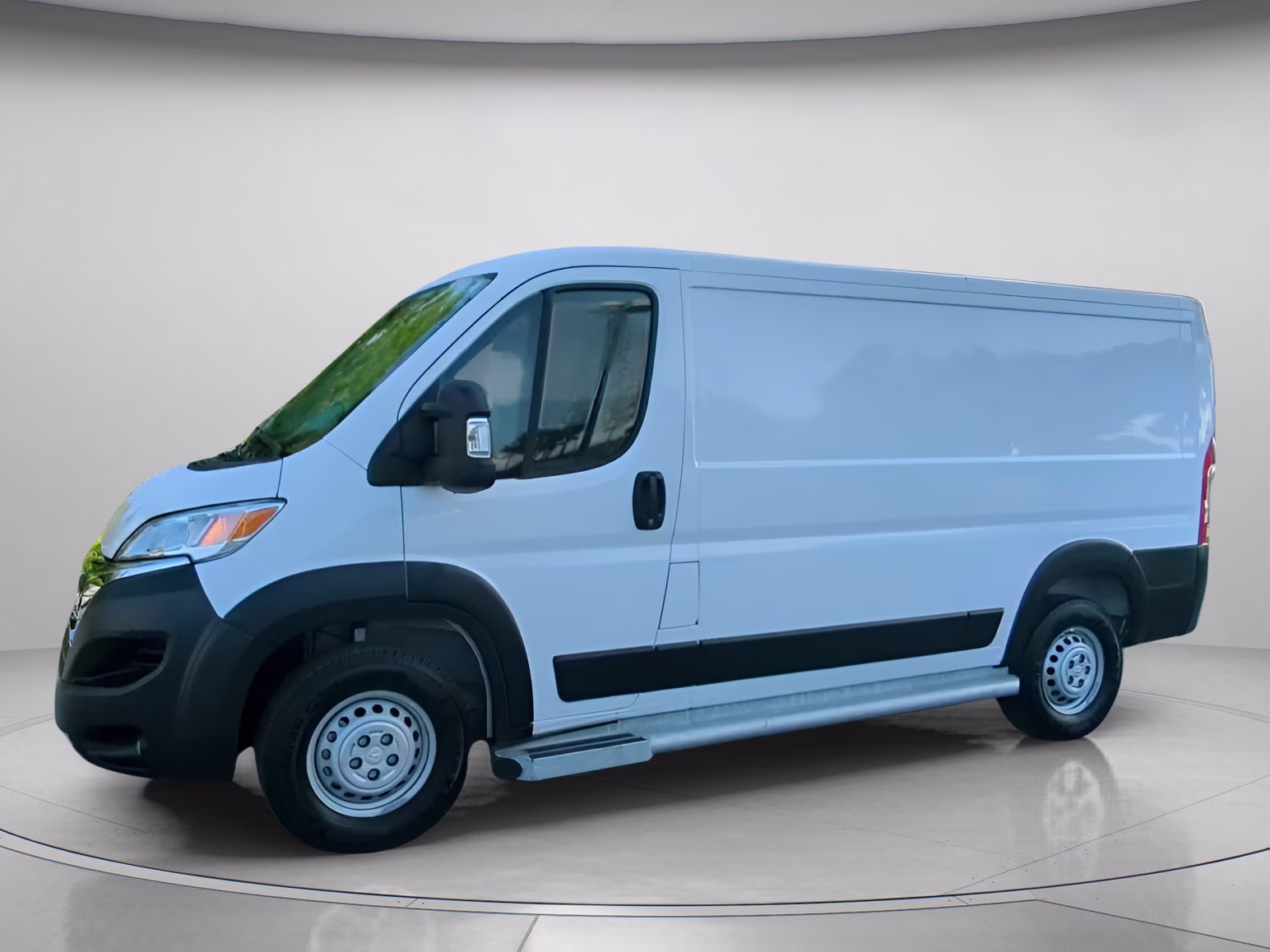 2025 Bright White Clearcoat Ram ProMaster Cargo Van Tradesman FWD Van
