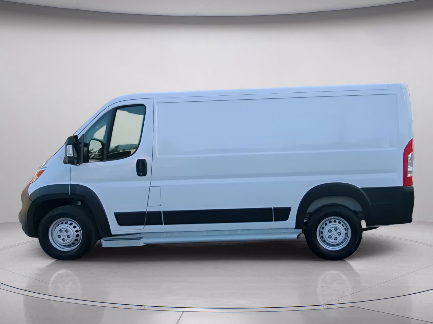 2025 Bright White Clearcoat Ram ProMaster Cargo Van Tradesman FWD Van