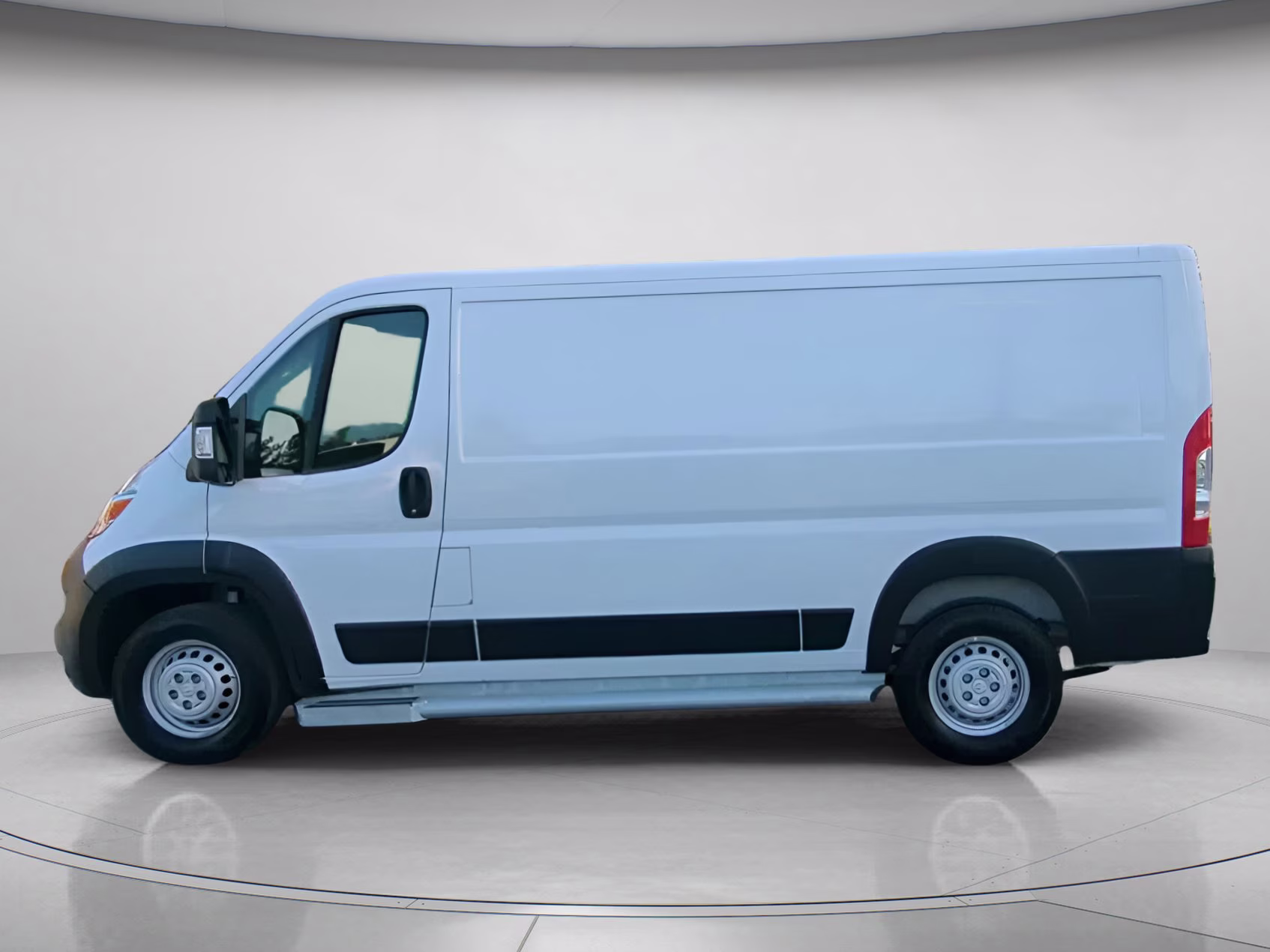 2025 Bright White Clearcoat Ram ProMaster Cargo Van Tradesman FWD Van