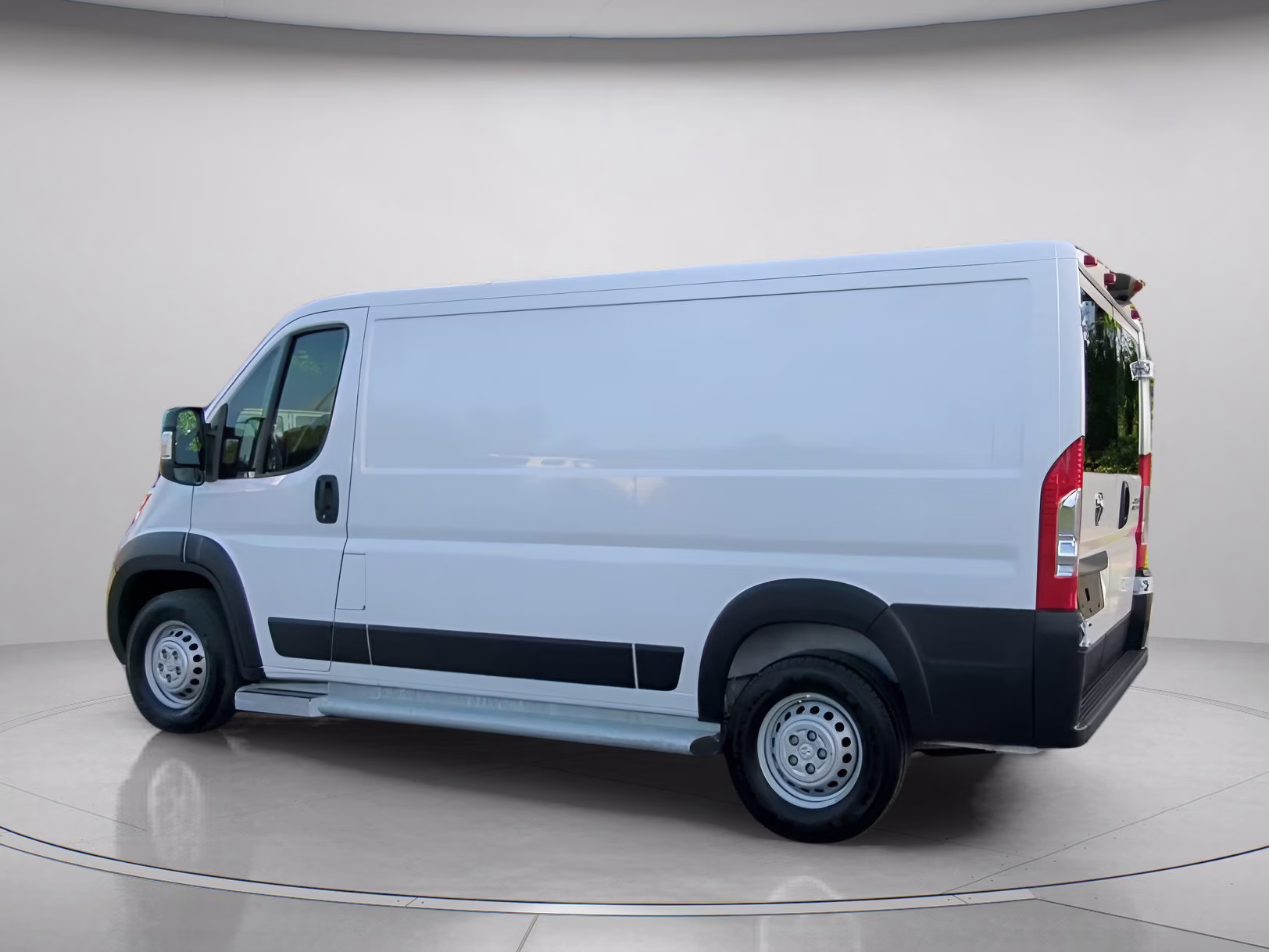 2025 Bright White Clearcoat Ram ProMaster Cargo Van Tradesman FWD Van