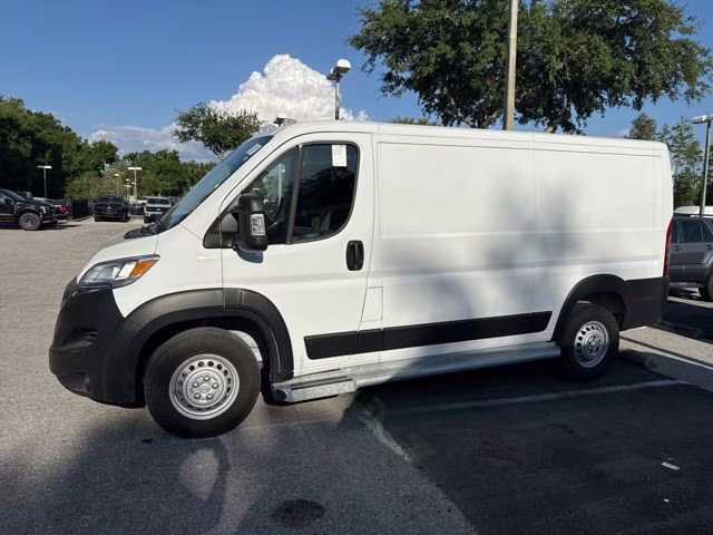 2025 Bright White Clearcoat Ram ProMaster Cargo Van Tradesman FWD Van