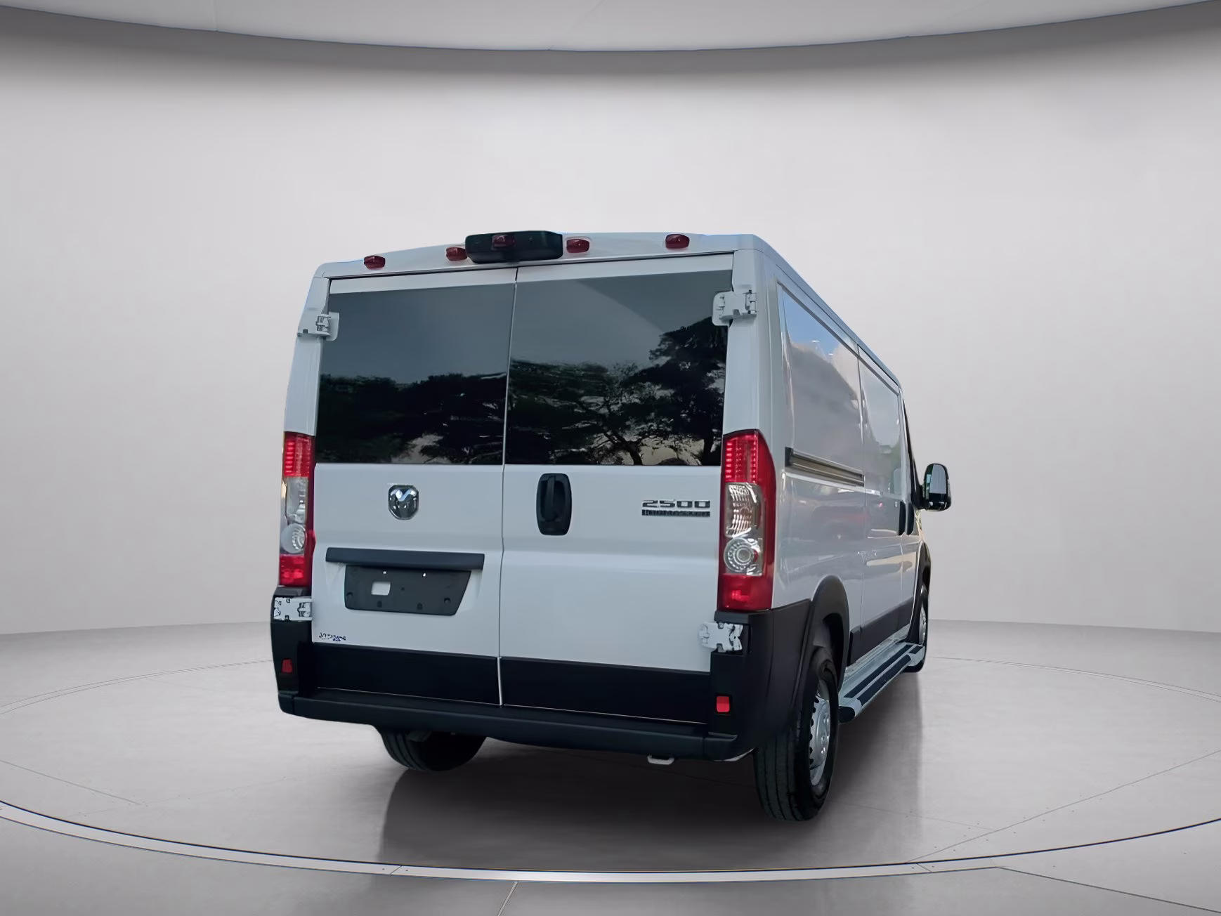2025 Bright White Clearcoat Ram ProMaster Cargo Van Tradesman FWD Van
