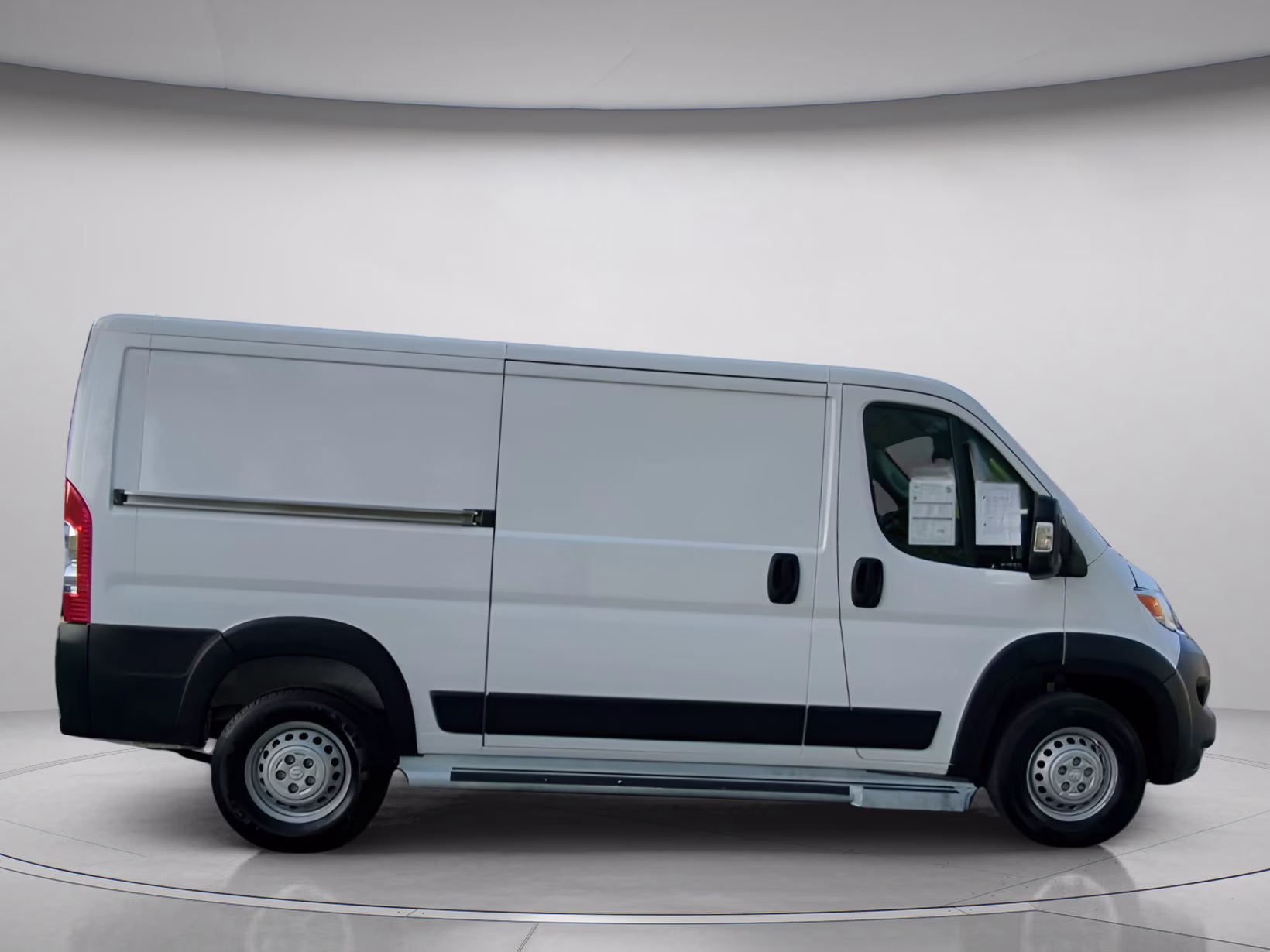 2025 Bright White Clearcoat Ram ProMaster Cargo Van Tradesman FWD Van